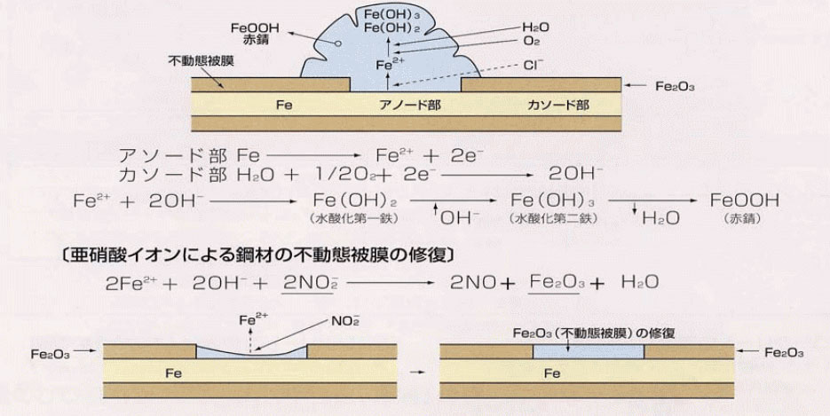 亜硝酸リチウムによる塩害対策 | ASRリチウム工法協会